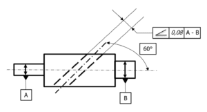 GD&T ANGULARITY - drawing example